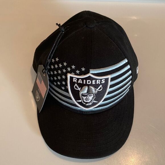 New Era Other - NEW ERA RAIDERS Flex Fitted Hat Size 7 NWT